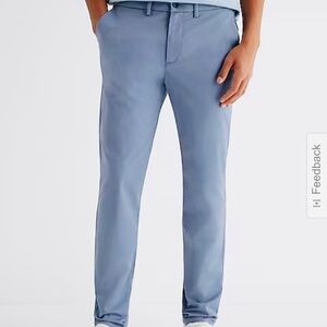 Express Mens Skinny Chino Pant Light Blu